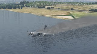 Pilot Error Leads to Emergency Ocean Landing of Military Aircraft