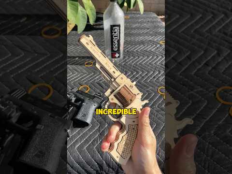 Wooden Assembled Revolver 🪵(Insane Power) 😳