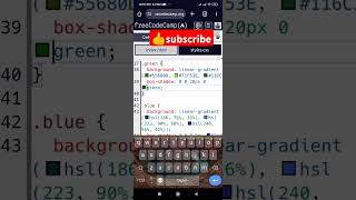 CSS Color Markers Solution |Step  92 freeCodeCamp Responsive Web Design in 60 Seconds!"