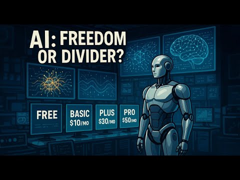 Walk and Talk   AI Free or Elite? The Digital Divide Battle Heats Up!