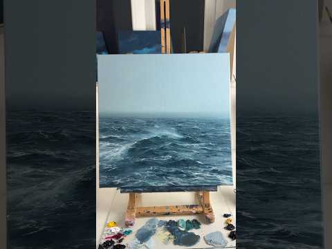 Thalassophobia painting 🌊 #painting #art #oilpainting