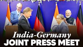LIVE: PM Modi, German Chancellor Merz attend the joint press meet in Gandhinagar