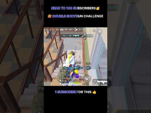 Double shotgun challenge 😈 | BGMISHORTS | ASTROVENKY #gamer #viral