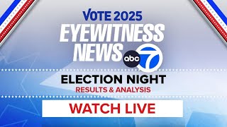 Election live updates and results from Eyewitness News: NYC mayor and NJ governor at stake