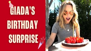 Giada's Birthday Surprise!