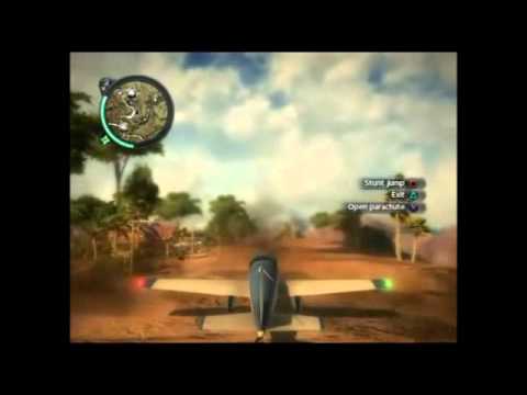 Just Cause 2 SECRET STUNTPLANE! :O
