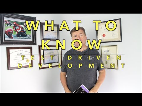 What To Know about TDD