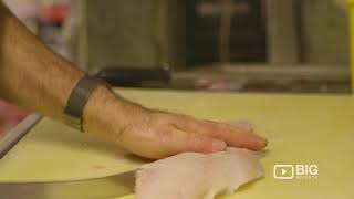 Happy Days, a Restaurant in London serving Traditional Fish and Chips, and Salmon Steak