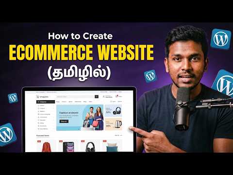 Wordpress Ecommerce Website Tutorial in Tamil | Free Theme and Plugins | #wordpress #tamilecommerce