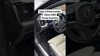 Take a Peek Inside! Volvo V60 Cross Country