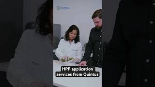 HPP Application Services with in-house microbiologist and HPP experts from Quintus #HPP #FoodSafety