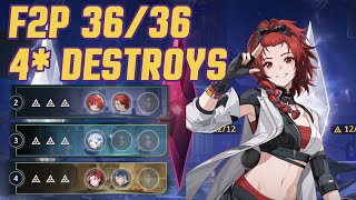 F2P 36/36 NO LIMITED CHARACTER TOWER OF ADVERSITY (10/11/2025)