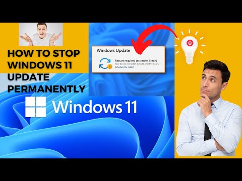 How to Stop Windows 11 Update Permanently  Disable Automatic Updates  Turn Off Auto Updates