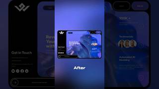 Before and After #elementor #uiux #webdesign #websitedesign #figma