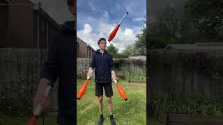 3 Cool Tricks With #juggling clubs #juggler #fy