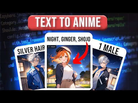 Learn How To Build a Text-To -ANIME AI With Machine Learning