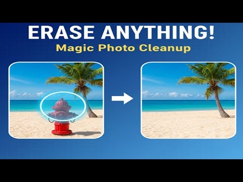 How to remove unwanted object in an image for free #imageediting #aiediting 