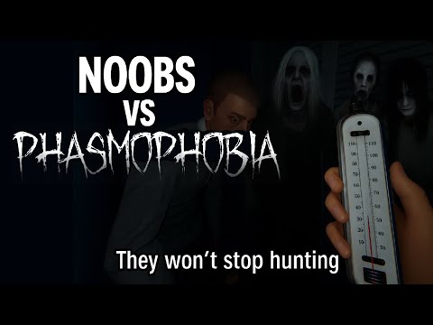 4 Noobs take on Phasmophobia 😭 | Again