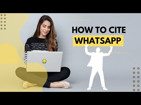 How to Cite and Reference WhatsApp - Harvard style