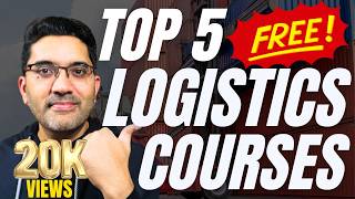 🎓Top 5 FREE Logistics Courses You MUST Take! (Learn Supply Chain for $0)
