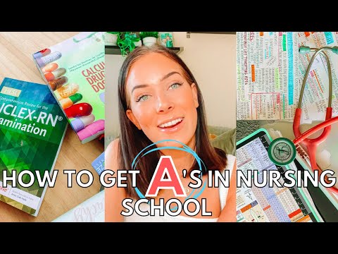 HOW TO ACE YOUR EXAMS IN NURSING SCHOOL | THE BEST STUDY TIPS (from a 4th semester nursing student)