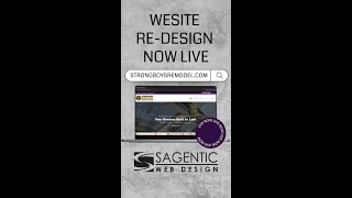 Website Re-Design for Strong Boys Remodel