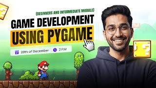 Learn Game Development with Python & Pygame | Live Coding Session