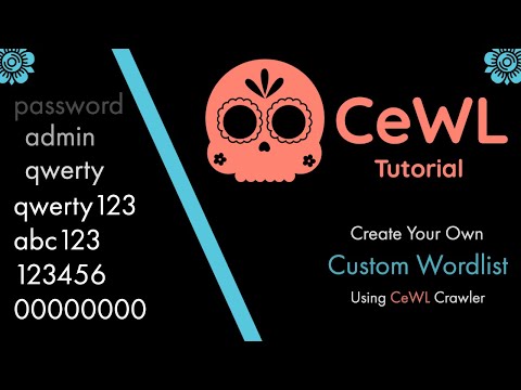 CeWL Tutorial | How to Create Custom Wordlist? | Custom Word Using CeWL | How to Use CeWL?