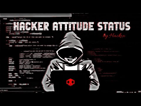 HACKER ATTITUDE STATUS ❤️🔥 | HACKING STATUS ATTITUDE 💯 | #hackox