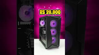 Rs 20,000 Gaming & Editing PC Build 2025 | under 20k gaming pc build | PC Build under 20000