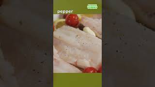 Greek-Style Baked Cod Fish in 20 Minutes. Easy & Tasty Dinner.  #recipe #alwaysyummy #food #fish