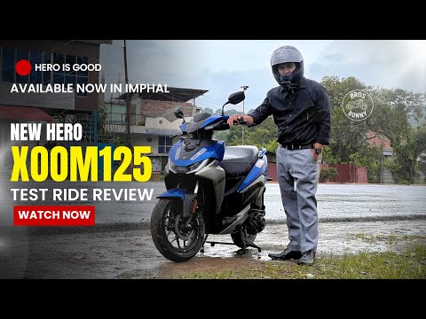 New Hero XOOM125 Test Ride Review in Manipuri