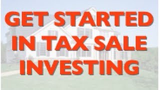 Investing in Tax Lien Certificates - Tax Sale Investing & How Much Money To Get Started