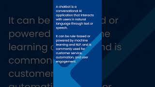 AI Q&A  36 : What is a Chatbot? #techiesplusacademy #machinelearning #ai #artificialintelligence