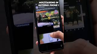 #shorts Multitasking In Nothing Phone 1 after Android 13 update.
