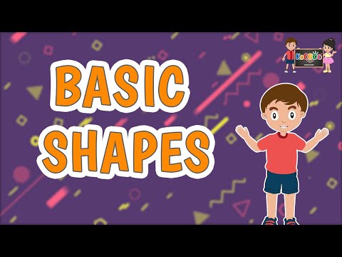 Basic Shapes | Basic Shapes for Kids | KooBoo | Names of Shapes | English Kids Learning