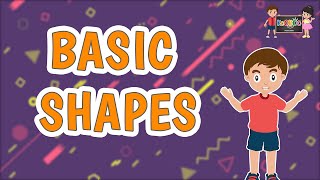 Basic Shapes | Basic Shapes for Kids | KooBoo | Names of Shapes | English Kids Learning