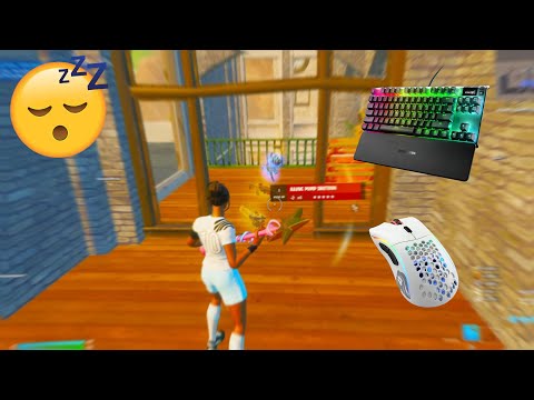 SteelSeries Apex Pro TKL🤩 Fortnite K&M ASMR (165Hz) 🎧