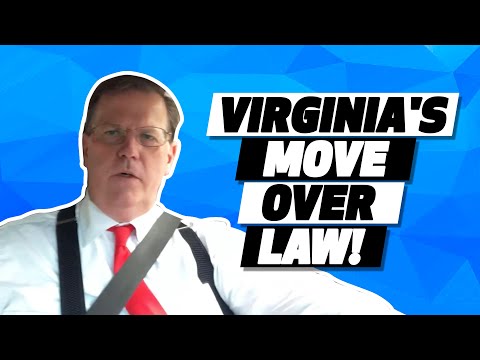 Virginia's MOVE OVER Law!
