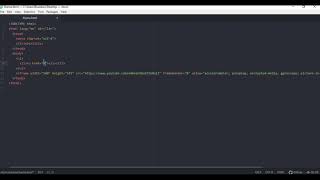27. HTML5 Semantics