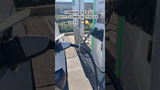 Common sense doesn’t exist no more. They dont care #angry #electric #charging #idiots