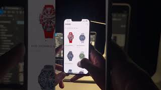Casio store mobile app version design with clickable prototype made in Figma ⁣🔥⁣