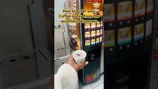 #CoffeeTips  #TeaLovers #AutomaticDispenser #CoffeeOrder #HowToOrder #teamcoffee  #OrderingMadeEasy