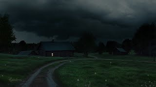 Calm Before the Storm Ambience (Best Version) | Distant Thunder | Warm, Balmy & Windy | 2 Hours