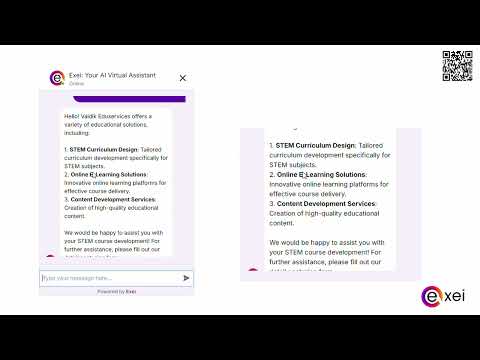 Meet Exei: The AI Virtual Assistant & Chatbot Powered by Xcelore #chatbot #virtualassistant