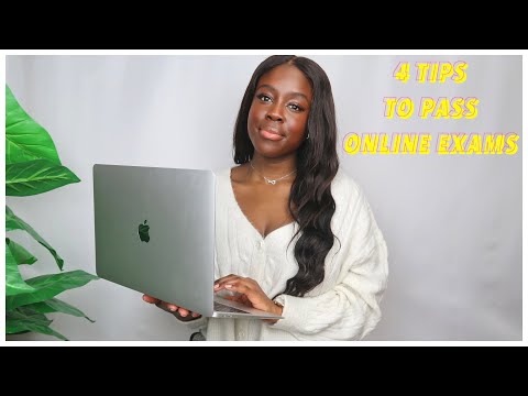 4 TIPS: HOW TO PASS ONLINE EXAMS