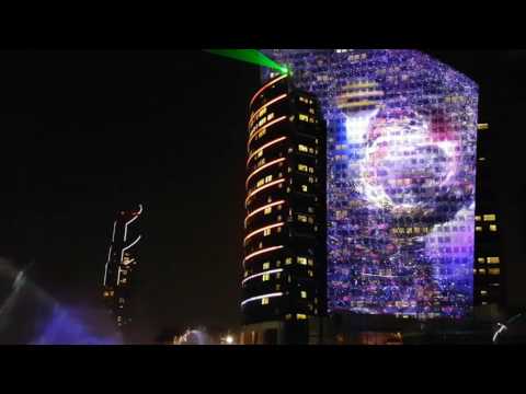 Laser Light and Sound show - Festival City.. Amazing things to see in Dubai apart from Burj khalifa