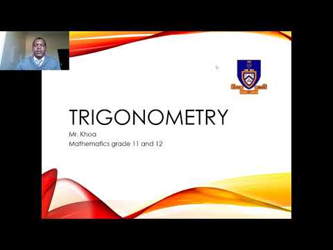 Trigonometry Lesson 1