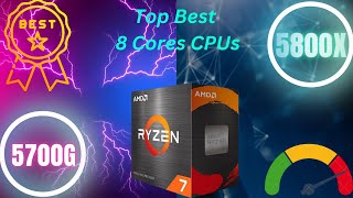 Top Best 8-cores CPUs - Budget friendly - Ryzen Reimagined Ultimate CPU Battle - 5700G vs 5800X