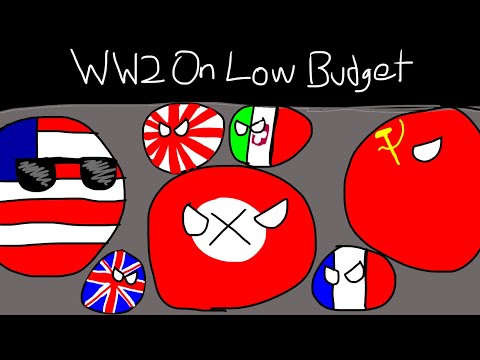 WW2 On Low Budget (A Countryballs Animation)